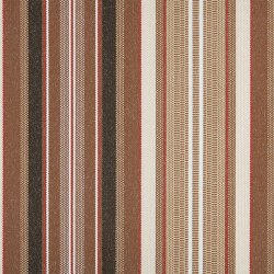 Rayure | Marrón | Upholstery fabrics | Agora