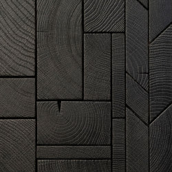 FORÊT MIX BLACK | Wood panels | Oscarono