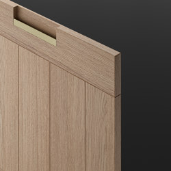 Principia | Cabinet recessed handles | Arclinea