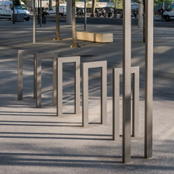 Cinéo Bike Rack Low | Bicycle parking systems | Univers et Cité - Mobilier urbain