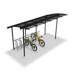 Combi Bike shelter | Bicycle stands | Euroform W