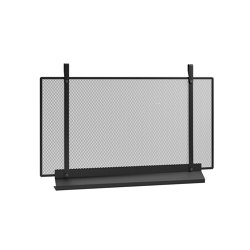 Emma Fireplace screen  | Noir 95 | Fireplace accessories | Eldvarm