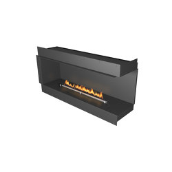 Forma 1500 Right Corner | Fireplace inserts | Planika