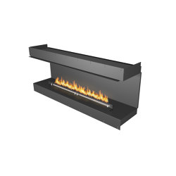 Forma 1800 Three-Sided | Fireplace inserts | Planika