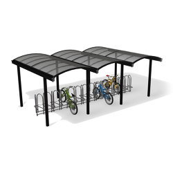 Galleria shelter | Bicycle parking systems | Euroform W