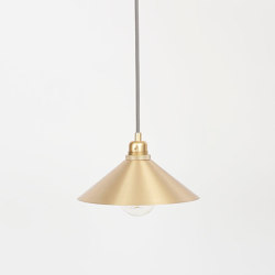 Cone Small Brass | Suspended lights | Frama
