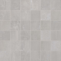 Gesso Mosaico 5X5 Pearl Grey | Ceramic mosaics | EMILGROUP