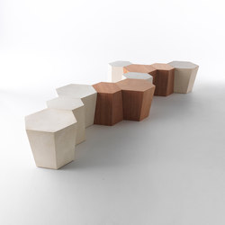 Hexagon stool | Bath stools / benches | CASAMANIA & HORM