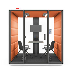 hushFree.M orange | Room in room | Hushoffice