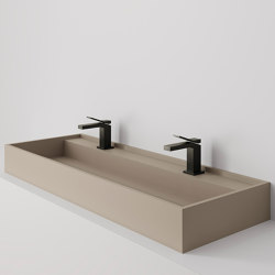 Hydra 117x43 Silk Camel Natural | Wash basins | INALCO