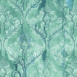 Layered with love - Green | Wall coverings / wallpapers | Feathr