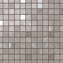 Marvel Pro Grey Fleury Mosaic | Ceramic mosaics | Atlas Concorde