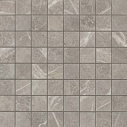 Marvel Pro Grey Fleury Mosaico | Ceramic mosaics | Atlas Concorde