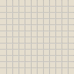 Miniworx 2.5x2.5 Miniworx RAL 0809005 Cream Mosaic Matt | Ceramic mosaics | VitrA Bathrooms