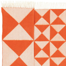 Mirror Throw | Orange | Rugs | Verpan