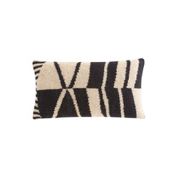 Rustic Chic Geo Cushion 70 Black & White 3 | Home textiles | GAN
