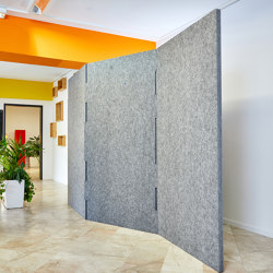 VarioLine C/D/W │ Wall | Sound absorbing room divider | silentrooms